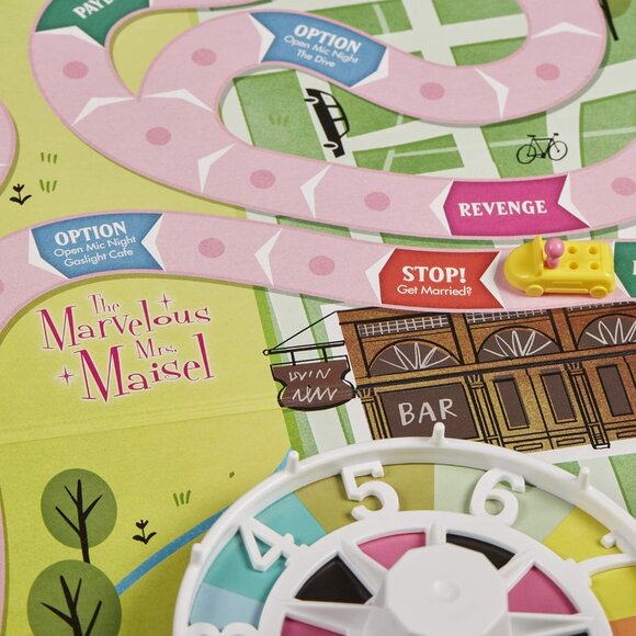 3/$77❤️new The Game of Life: The Marvelous Mrs. Maisel Edition Board Game Amazon - Picture 6 of 16